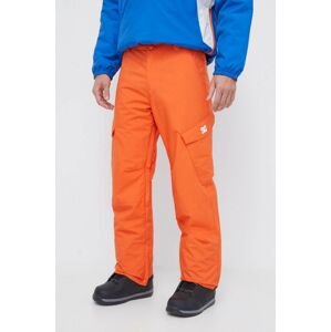 Nohavice DC Banshee oranžová farba