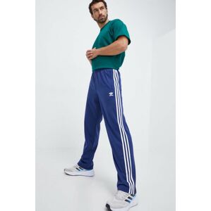 Tepláky adidas Originals tmavomodrá farba, s nášivkou