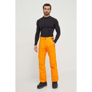Lyžiarske nohavice Rossignol oranžová farba