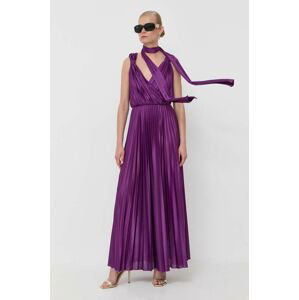 Šaty MAX&Co. fialová farba, maxi, áčkový strih