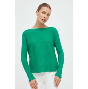 Vlnený sveter MAX&Co. dámsky, tyrkysová farba, tenký