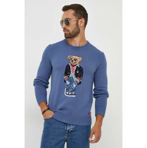 Bavlnený sveter Polo Ralph Lauren teplý