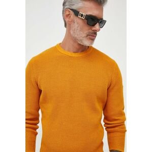 Bavlnený sveter Pepe Jeans Dean žltá farba