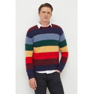 Vlnený sveter United Colors of Benetton pánsky