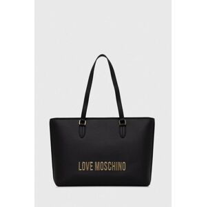 Kabelka Love Moschino čierna farba