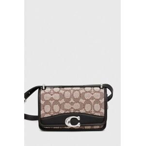 Kabelka Coach Bandit Crossbody hnedá farba