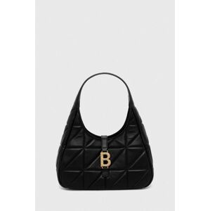 Kožená kabelka Blugirl Blumarine čierna farba