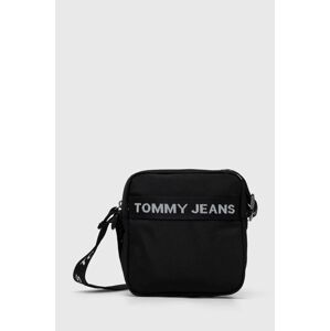 Malá taška Tommy Jeans čierna farba