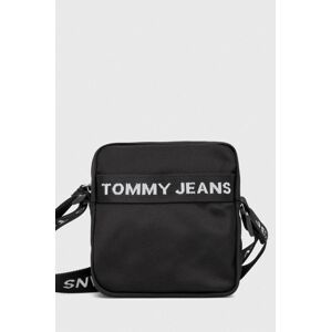 Malá taška Tommy Jeans čierna farba