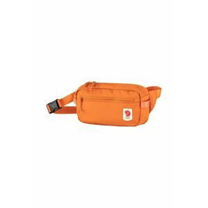 Malá taška Fjallraven High Coast Hip Pack F23223.207 oranžová farba