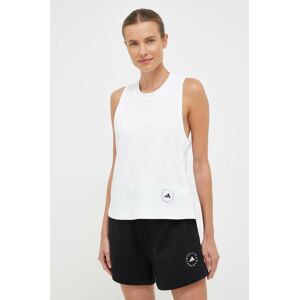 Top adidas by Stella McCartney dámsky, biela farba, IB6858