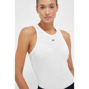 Top Tommy Hilfiger dámsky, biela farba