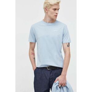 Bavlnené tričko Hollister Co. jednofarebný
