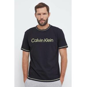 Tričko Calvin Klein Underwear čierna farba, s potlačou