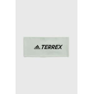 Čelenka adidas TERREX zelená farba