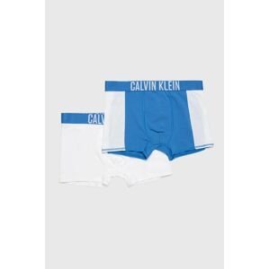 Detské boxerky Calvin Klein Underwear biela farba
