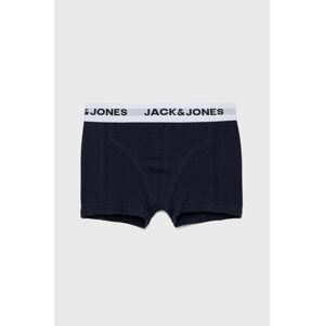 Detské boxerky Jack & Jones (3-pak) tmavomodrá farba