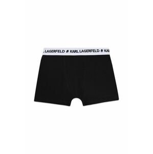 Detské boxerky Karl Lagerfeld čierna farba