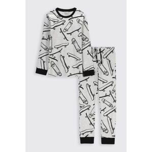 Detské pyžamo Coccodrillo šedá farba, vzorovaná