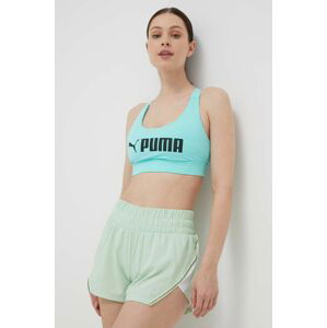 Športová podprsenka Puma Fit čierna farba