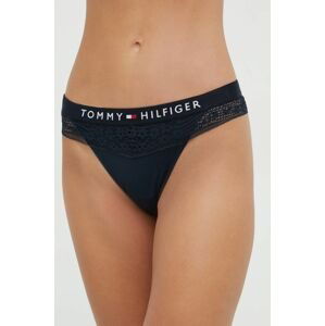 Tangá Tommy Hilfiger tmavomodrá farba,