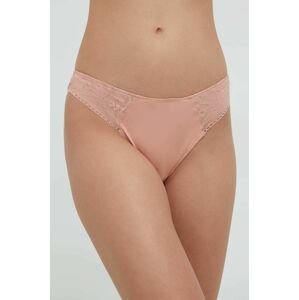 Tangá Calvin Klein Underwear oranžová farba,