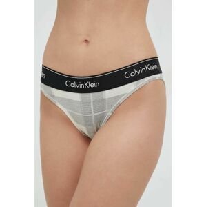 Nohavičky Calvin Klein Underwear béžová farba