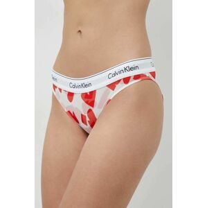 Nohavičky Calvin Klein Underwear biela farba