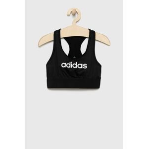 Detská športová podprsenka adidas Performance H62268 čierna farba