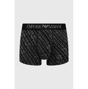 Boxerky Emporio Armani Underwear pánske, čierna farba