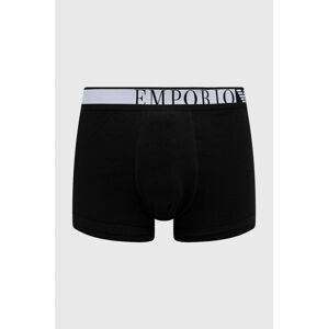 Boxerky Emporio Armani Underwear pánske, čierna farba