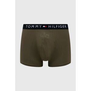 Boxerky Tommy Hilfiger pánske, zelená farba