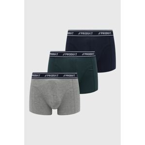 Boxerky Produkt by Jack & Jones pánske, tmavomodrá farba