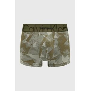 Boxerky Calvin Klein Underwear pánske, zelená farba