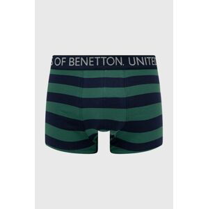 Boxerky United Colors of Benetton pánske, zelená farba