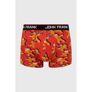 Boxerky John Frank pánske, červená farba