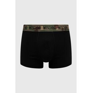 Boxerky Moschino Underwear pánske, čierna farba