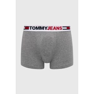 Boxerky Tommy Hilfiger pánske, šedá farba