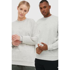 Mikina Arkk Copenhagen unisex, šedá farba, melanžová