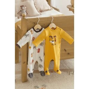 Mayoral Newborn Dupačky pre bábätká (2-pack) + śliniak