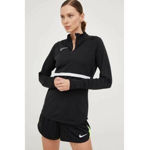 Tréningové tričko s dlhým rukávom Nike Dri-fit Academy čierna farba,