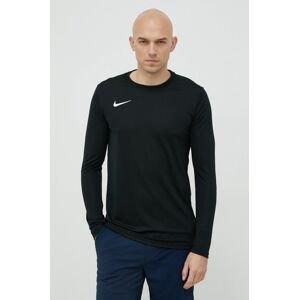 Tréningové tričko s dlhým rukávom Nike Park Vii čierna farba, jednofarebné