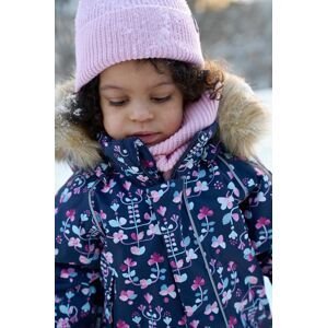 Detská vlnená čiapka Reima ružová farba biela, z hrubej pleteniny, vlnená