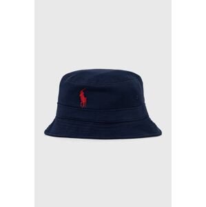 Klobúk Polo Ralph Lauren tmavomodrá farba,