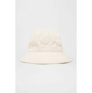 Klobúk adidas Originals Adicolor Contempo Bucket HM1716-WONWHI, béžová farba,