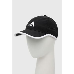 Šiltovka adidas Performance čierna farba, s nášivkou