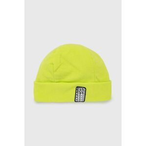 Čiapka Rains 20020 Fleece Beanie zelená farba,