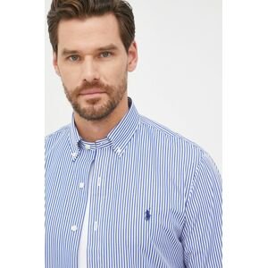 Košeľa Polo Ralph Lauren pánska, slim, s golierom button-down