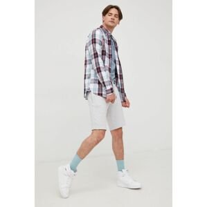 Bavlnená košeľa Superdry pánska, regular, s golierom button-down