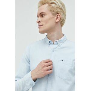 Košeľa Hollister Co. pánska, regular, s golierom button-down